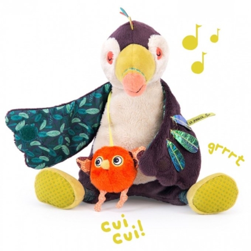 Moulin Roty Musical toy Toucan Dans La Jungle